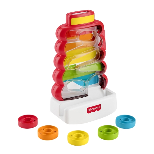 Развивающая игрушка Радужный лабиринт Fisher-Price, Mattel (JLB81) / Обучающие игрушки № 3 Kids Republic Развивающая игрушка Радужный лабиринт Fisher-Price, Mattel (JLB81) / Обучающие игрушки № 3