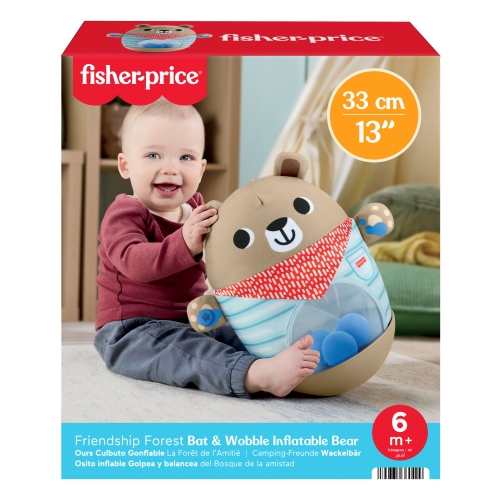 Игрушка Медвежонок-неваляйко Fisher-Price, Mattel (60499) / Интерактивные игрушки № 5