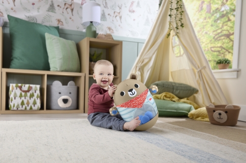 Игрушка Медвежонок-неваляйко Fisher-Price, Mattel (60499) / Интерактивные игрушки № 6