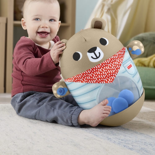 Игрушка Медвежонок-неваляйко Fisher-Price, Mattel (60499) / Интерактивные игрушки № 9