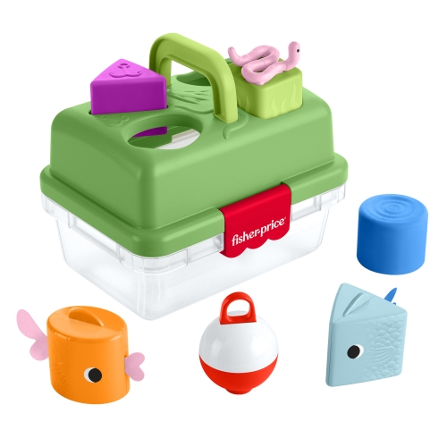 Игрушка-сортер Маленький рыбак Fisher-Price, Mattel (JLB85) / Сортеры и пирамидки № 2 Kids Republic Игрушка-сортер Маленький рыбак Fisher-Price, Mattel (JLB85) / Сортеры и пирамидки № 2