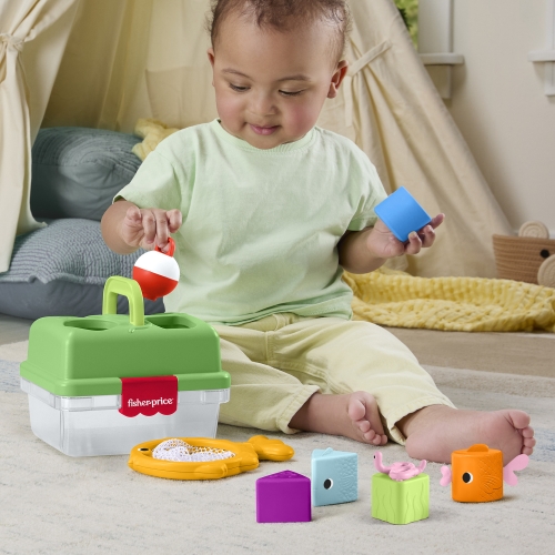 Игрушка-сортер Маленький рыбак Fisher-Price, Mattel (JLB85) / Сортеры и пирамидки № 11 Kids Republic Игрушка-сортер Маленький рыбак Fisher-Price, Mattel (JLB85) / Сортеры и пирамидки № 11