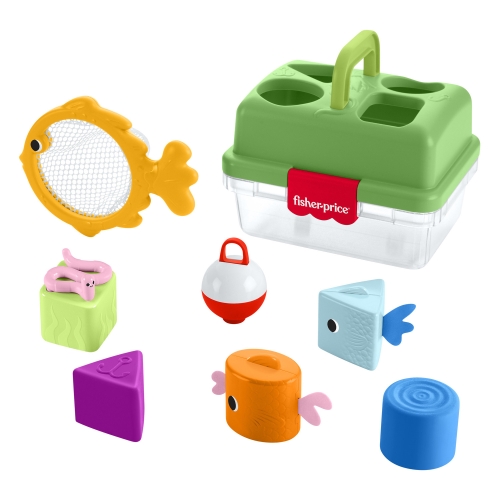 Игрушка-сортер Маленький рыбак Fisher-Price, Mattel (JLB85) / Сортеры и пирамидки № 6 Kids Republic Игрушка-сортер Маленький рыбак Fisher-Price, Mattel (JLB85) / Сортеры и пирамидки № 6