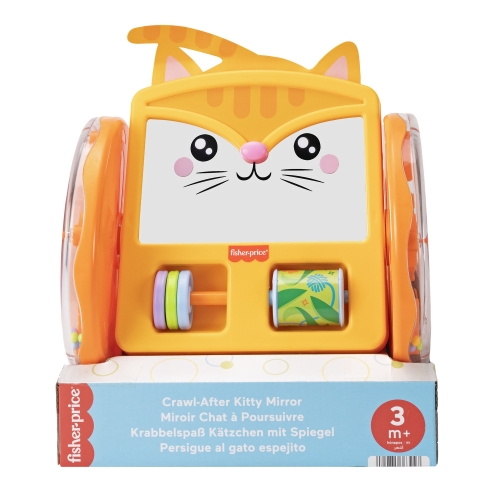 Игрушка-каталка Активный котенок Fisher-Price, Mattel (JLF98) / Каталки № 2 Kids Republic Игрушка-каталка Активный котенок Fisher-Price, Mattel (JLF98) / Каталки № 2