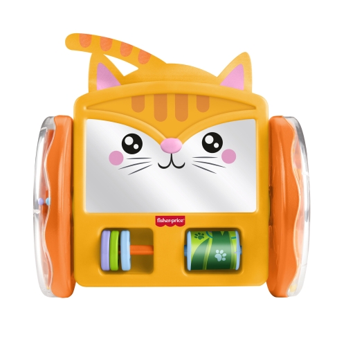 Игрушка-каталка Активный котенок Fisher-Price, Mattel (JLF98) / Каталки № 3 Kids Republic Игрушка-каталка Активный котенок Fisher-Price, Mattel (JLF98) / Каталки № 3