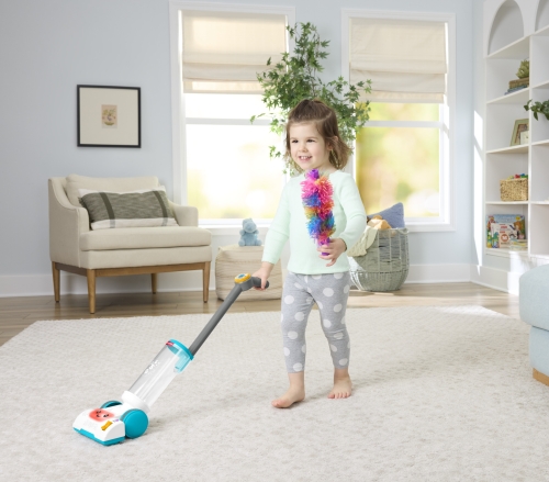 Пылесос Веселая уборка 2-в-1 Fisher-Price (укр.), Mattel (81135) / Игровые наборы № 9