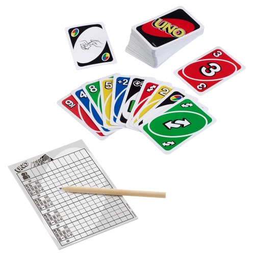 UNO Deluxe Card Game, Mattel (K0888) / Board Games № 2 Kids Republic UNO Deluxe Card Game, Mattel (K0888) / Board Games № 2