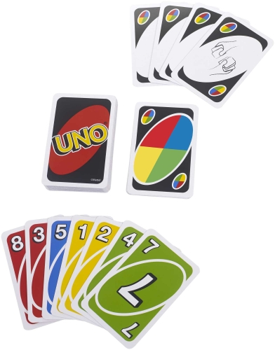 UNO Deluxe Card Game, Mattel (K0888) / Board Games № 3 Kids Republic UNO Deluxe Card Game, Mattel (K0888) / Board Games № 3