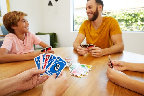 UNO Deluxe Card Game, Mattel (K0888) / Board Games № 6 Kids Republic UNO Deluxe Card Game, Mattel (K0888) / Board Games № 6