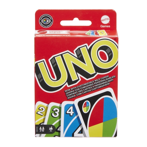 Настольная игра UNO, Mattel (36720) / Настольные игры № 10 Kids Republic Настольная игра UNO, Mattel (36720) / Настольные игры № 10