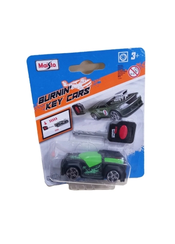 Автомобили игровые Maisto Burnin Key Cars, инерционные, блистер, ассорт. (12 видов х 2 цвета), Maisto (51012) / Игрушки № 2 Kids Republic Автомобили игровые Maisto Burnin Key Cars, инерционные, блистер, ассорт. (12 видов х 2 цвета), Maisto (51012) / Игрушки № 2