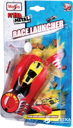 Пусковая установка для автомоделей Maisto 7.5 см (в наборе – 1 машинка 7.5см + аксес.), Maisto (51517) / Игрушки № 2 Kids Republic Пусковая установка для автомоделей Maisto 7.5 см (в наборе – 1 машинка 7.5см + аксес.), Maisto (51517) / Игрушки № 2