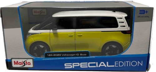 Машинка іграшкова 2023 Volkswagen ID. Buzz, масштаб 124, Maisto (29145) / Іграшки № 7 Kids Republic Машинка іграшкова 2023 Volkswagen ID. Buzz, масштаб 124, Maisto (29145) / Іграшки № 7