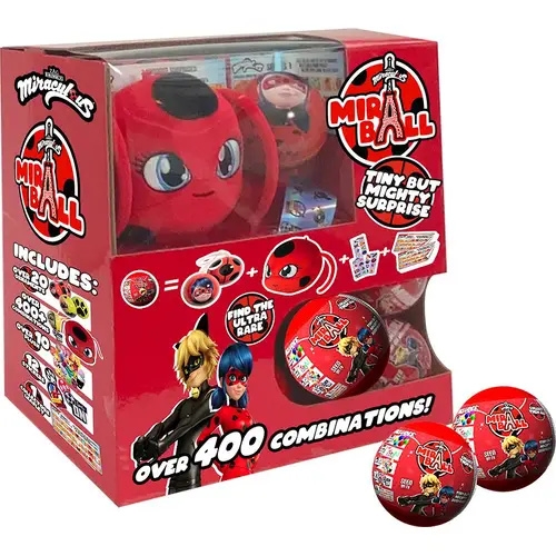 Surprise soft toy in a ball, with accessories, in assortment, Miraball (14344) / Toys Kids Republic Surprise soft toy in a ball, with accessories, in assortment, Miraball (14344) / Toys