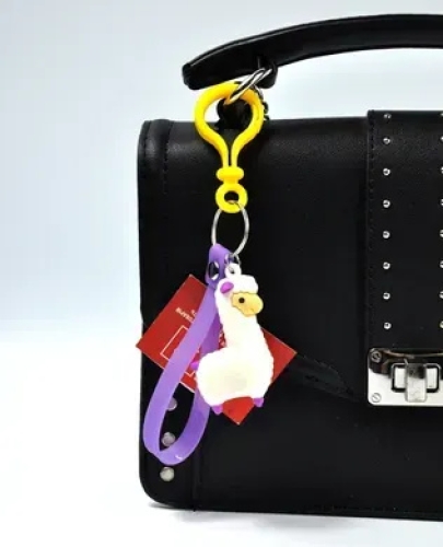 Брелок-підвіска, Лама, білого кольору, Usupso (58082) / Школа Kids Republic Брелок-підвіска, Лама, білого кольору, Usupso (58082) / Школа