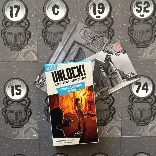 Настольная игра Unlock Краткие приключения. Пробуждение мумии, Lord Of Boards (23637) / Настольные игры № 3