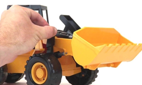 Машинка игрушечная. Шарнирный дорожный погрузчик FR 130, Bruder (24253) / Игрушки № 3 Kids Republic Машинка игрушечная. Шарнирный дорожный погрузчик FR 130, Bruder (24253) / Игрушки № 3