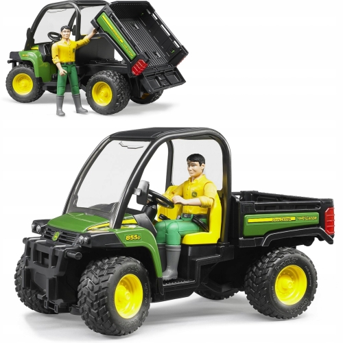 Машинка игрушечная. Автомобиль John Deere Gator XUV 855D, Bruder (24918) / Игрушки № 2 Kids Republic Машинка игрушечная. Автомобиль John Deere Gator XUV 855D, Bruder (24918) / Игрушки № 2