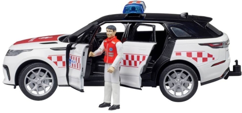 Набір іграшковий. Автомобіль швидкої допомоги Range Rover Velar з фігуркою, Bruder (28855) / Іграшки № 4