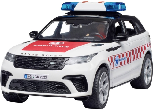 Набір іграшковий. Автомобіль швидкої допомоги Range Rover Velar з фігуркою, Bruder (28855) / Іграшки № 5