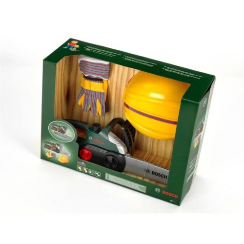 Игрушечный набор - Набор мастера Цепная пила, шлем, перчатки, Bosch (84569) / Игрушки № 2 Kids Republic Игрушечный набор - Набор мастера Цепная пила, шлем, перчатки, Bosch (84569) / Игрушки № 2