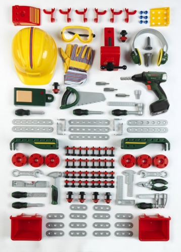 Іграшковий набір - Майстерня, Bosch (84859) / Іграшки № 2 Kids Republic Іграшковий набір - Майстерня, Bosch (84859) / Іграшки № 2