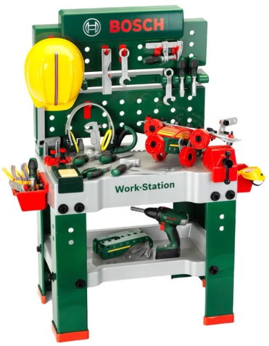 Іграшковий набір - Майстерня, Bosch (84859) / Іграшки Kids Republic Іграшковий набір - Майстерня, Bosch (84859) / Іграшки