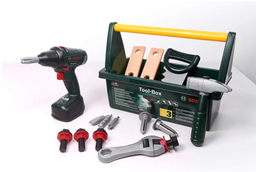Игрушечный набор - Набор инструментов в коробке, Bosch (85207) / Игрушки № 2 Kids Republic Игрушечный набор - Набор инструментов в коробке, Bosch (85207) / Игрушки № 2