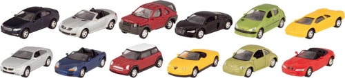 Car model in assortment 1:60, 7.5 cm, Goki (20739) / Toy Transport № 3 Kids Republic Car model in assortment 1:60, 7.5 cm, Goki (20739) / Toy Transport № 3