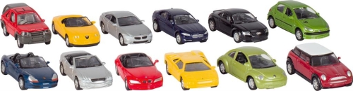 Car model in assortment 1:60, 7.5 cm, Goki (20739) / Toy Transport № 4 Kids Republic Car model in assortment 1:60, 7.5 cm, Goki (20739) / Toy Transport № 4