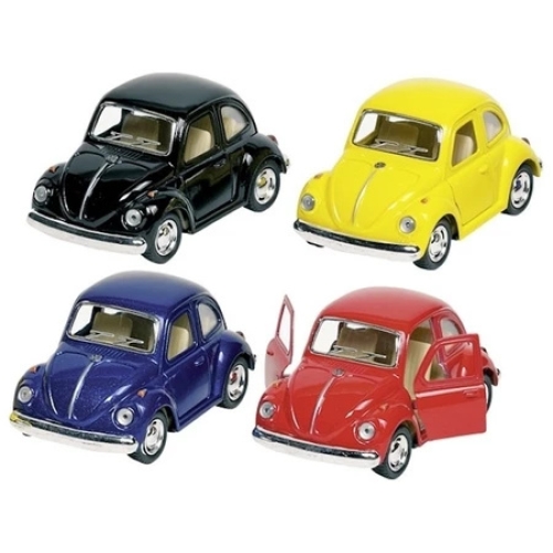 Model car Volkswagen Classical Beetle (1967), 10 cm in assortment, Goki (21590) / Toy Transport Kids Republic Model car Volkswagen Classical Beetle (1967), 10 cm in assortment, Goki (21590) / Toy Transport