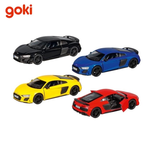 Car model Audi R8 Coupe 1:36, 12.5 cm in assortment, Goki (23013) / Toy Transport Kids Republic Car model Audi R8 Coupe 1:36, 12.5 cm in assortment, Goki (23013) / Toy Transport
