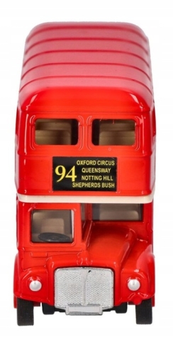 Іграшка Лондонський автобус, 12см, Goki (29937) / Іграшковий транспорт № 2 Kids Republic Іграшка Лондонський автобус, 12см, Goki (29937) / Іграшковий транспорт № 2