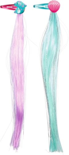 Hair clips with sequins, a set of 4 pieces Paradise, Spiegelburg (73188) / Makeup for Kids № 2 Kids Republic Hair clips with sequins, a set of 4 pieces Paradise, Spiegelburg (73188) / Makeup for Kids № 2