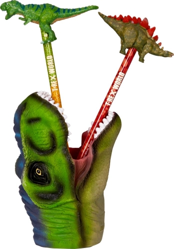 Підставка для ручок олівців T-RexWorld, Spiegelburg (77919) / Канцелярія Kids Republic Підставка для ручок олівців T-RexWorld, Spiegelburg (77919) / Канцелярія