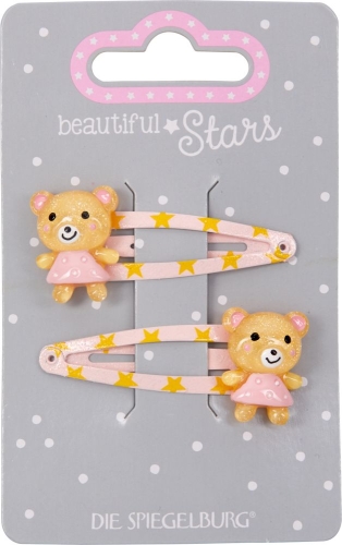 Набір прикрас для волосся Ведмедик в асортименті Beautiful Stars, Spiegelburg (83040) / Дитяча косметика № 4