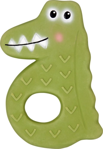 Игрушка-прорезыватель Крокодил, каучук, Spiegelburg (86133) / Прорезыватели Kids Republic Игрушка-прорезыватель Крокодил, каучук, Spiegelburg (86133) / Прорезыватели