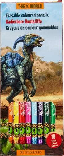 Set of colored pencils T-RexWorld, Spiegelburg (87840) / Stationery Kids Republic Set of colored pencils T-RexWorld, Spiegelburg (87840) / Stationery
