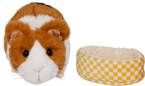 Мягкая игрушка морская свинка Лола в корзине Funny Animal Parade, Spiegelburg (18124) / Мягкие игрушки № 2