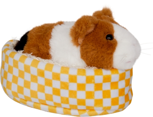 Мягкая игрушка морская свинка Лола в корзине Funny Animal Parade, Spiegelburg (18124) / Мягкие игрушки