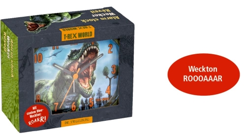 Будильник T-RexWorld со звуковым сигналом динозавра, Spiegelburg (20707) / Игровые наборы № 2 Kids Republic Будильник T-RexWorld со звуковым сигналом динозавра, Spiegelburg (20707) / Игровые наборы № 2