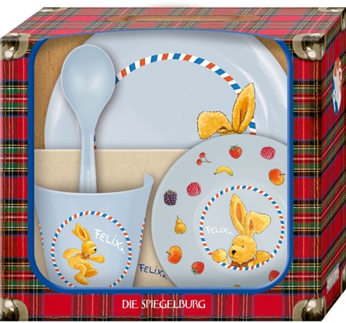 Felix tableware gift set, Spiegelburg (20936) / Tableware № 6 Kids Republic Felix tableware gift set, Spiegelburg (20936) / Tableware № 6