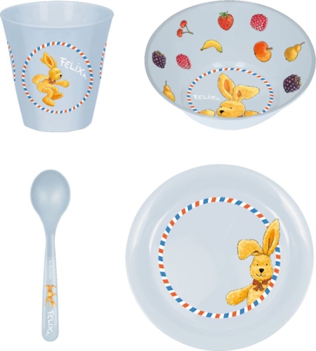 Felix tableware gift set, Spiegelburg (20936) / Tableware Kids Republic Felix tableware gift set, Spiegelburg (20936) / Tableware