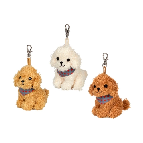 Брелок Пудель в ассортименте Funny Animal Parade, Spiegelburg (21742) / Мягкие игрушки Kids Republic Брелок Пудель в ассортименте Funny Animal Parade, Spiegelburg (21742) / Мягкие игрушки