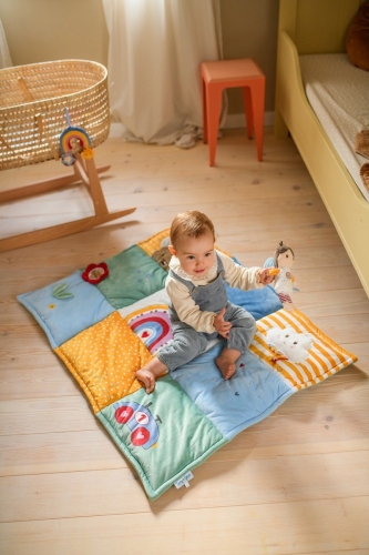 Play carpet Rainbow 100x80 cm, Spiegelburg (22107) / Nursery Rugs № 3 Kids Republic Play carpet Rainbow 100x80 cm, Spiegelburg (22107) / Nursery Rugs № 3