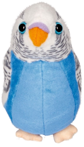 Мягкая игрушка волнистый попугай Ганси в корзине Funny Animal Parade, Spiegelburg (22992) / Мягкие игрушки № 3