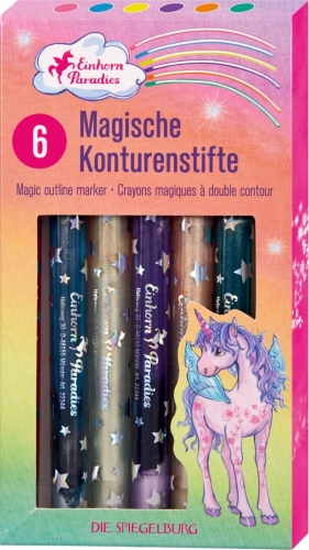 Set of contour pens Paradise, Spiegelburg (23449) / Stationery Kids Republic Set of contour pens Paradise, Spiegelburg (23449) / Stationery