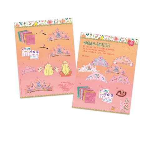 Princess Lillifee Crown Making Kit, Spiegelburg (24040) / Play Sets № 3 Kids Republic Princess Lillifee Crown Making Kit, Spiegelburg (24040) / Play Sets № 3