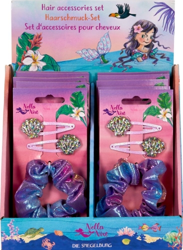 Набор украшений для волос Nella Nixe, Spiegelburg (24392) / Детская косметика № 2 Kids Republic Набор украшений для волос Nella Nixe, Spiegelburg (24392) / Детская косметика № 2