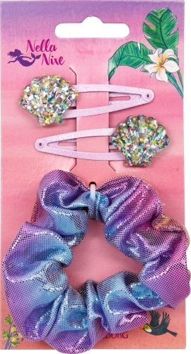 Набор украшений для волос Nella Nixe, Spiegelburg (24392) / Детская косметика Kids Republic Набор украшений для волос Nella Nixe, Spiegelburg (24392) / Детская косметика